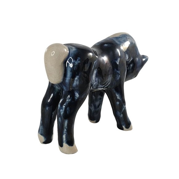 Dorothy Kindell Foal Baby Horse Figurine Blue Head Tucked Down - Picture 6 of 11